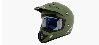 Casco de motocross AFX verde XL Foto 1 de 4