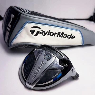 TaylorMade SIM Titanium 3W 15° Fairway Wood Head + Cover - Image 1 of 4