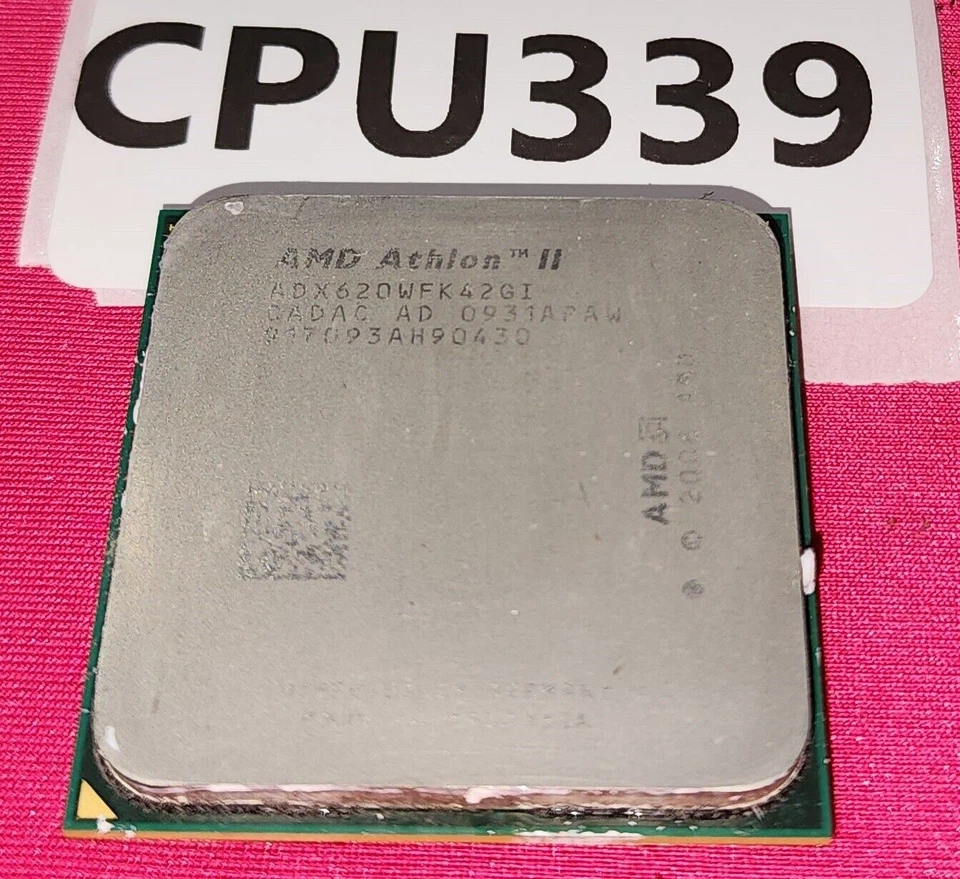 CPU339 - AMD Athlon II 620 2.8GHz Quad-Core ADX620WFK42GI CPU Processor - Image 1 of 1