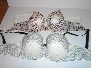 Sujetadores Victoria's Secret Forrados Demi & Dream Angels Multi Way 2 Talla 32DD - Imagen 1 de 2
