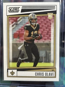 2022 Score - Rookies Chris Olave #378 (RC) - Picture 1 of 2