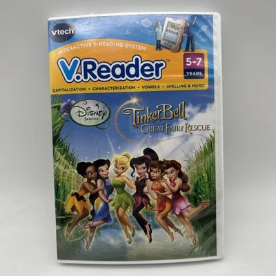 TinkerBell and the Great Fairy Rescue VReader Vtech New Sealed - Image 1 of 4