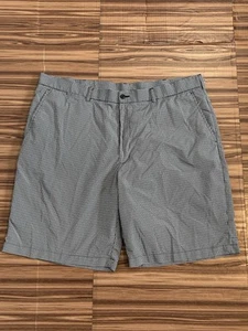 Mens Ben Hogan Performance Black White Plaid Golf Shorts size 42 - Picture 1 of 5