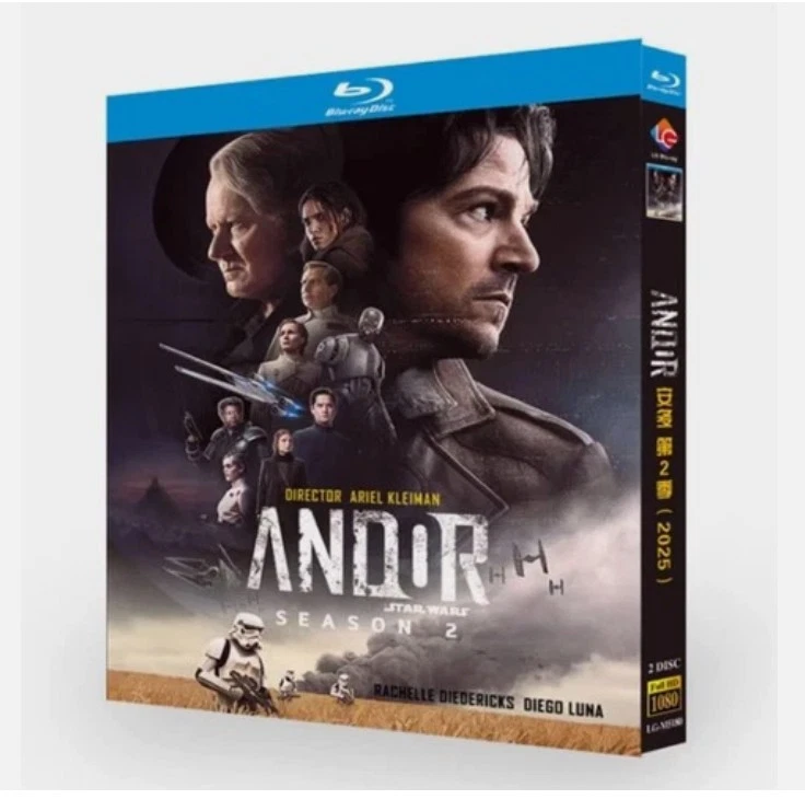 MARKENLOS Andor Season 2 (2025)BD 2-Disc All Region New Box Set & FAST SHIP & NEW
