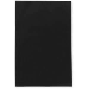 Plymor 4" x 6", Black 2 Mil Flat Open Plastic Poly Bags - Picture 1 of 4