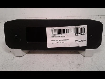 Afficheur digital Peugeot 206 3-5 portes (2A-C) 1.6 16v (2000-2009) 3 portes - Photo 1/4