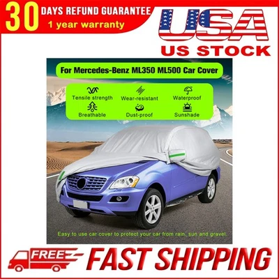 Capa de carro externa para BMW X3 ao ar livre poeira sujeira 485x190x180cm 210T à prova d'água - Imagem 1 de 4