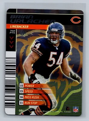 2002 NFL Showdown 1st Edition Holo Foil Brian Urlacher #084 Bears #2 - Image 1 of 2