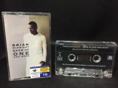 Brian McKnight Back At One And More Cassette Tape (Motown 2000) Pop R&B - Image 1 of 4