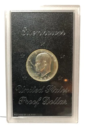 Dollaro d'argento Eisenhower del 1974 - Immagine 1 di 3
