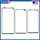 Black Front Outer Glass Lens Panel For Samsung Galaxy S10 / S10+ /S10e