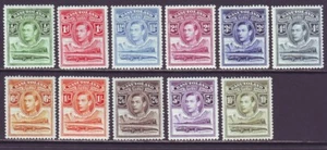 Basutoland 1938 SC 18-28 MH Set - Picture 1 of 3