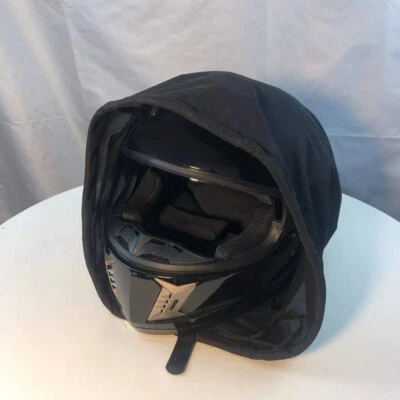 Motorcycle Parts Helmet Storage Bag for Scooter Moped Helmet Protector Bag Black Foto 1 de 4