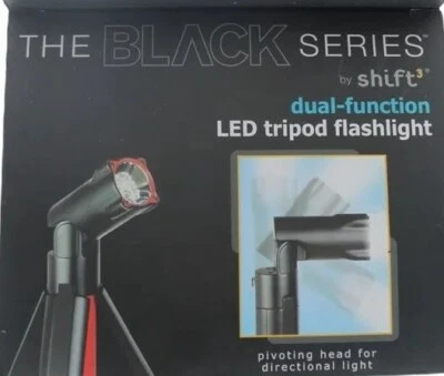 New - 10" The Black Series by Shift3 dual-function LED Tripod Flashlight Shift - Image 1 of 4