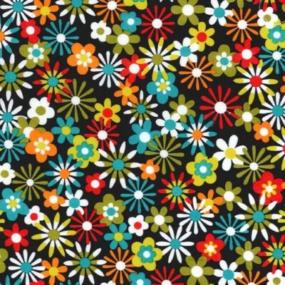 Moeda de 1/2 jarda Michael Miller "Flowers Aplenty" CX3490 - Imagem 1 de 3