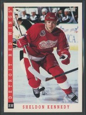 1993-94 Score Sheldon Kennedy Detroit Red Wings #361