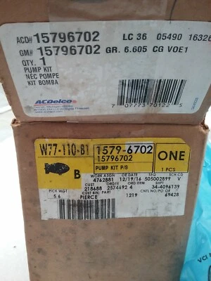 NOS 2006-2008 Buick lucerne Power Steering Pump Gm 15796702 - Image 1 of 3