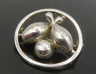 925 Sterling Silver - Vintage Shiny Bowling Ball & Pins Brooch Pin - BP5300
