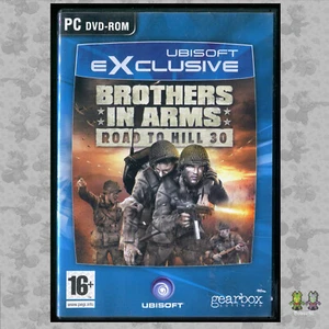 Brothers in Arms: Road to Hill 30 PC DVD-ROM Video Game Ubisoft Complete CIB PAL - Picture 1 of 3