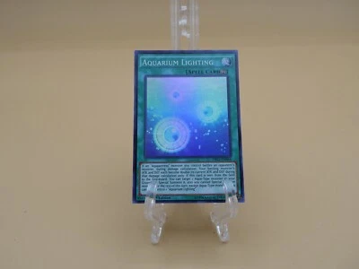 Yu-Gi-Oh! Aquarium Lighting Super Rare DRL2-EN044 1st Edition NM - Image 1 of 3