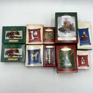 Lot of 10 Hallmark Keepsake Ornaments 2000-2004 w/Box - Picture 1 of 13