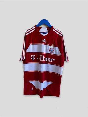 2007/2009 Adidas Bayern Munich HOME SOCCER SHIRT FOOTBALL JERSEY Cover