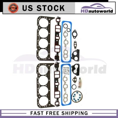 Head Gasket Set For Chevrolet GMC C1500 C2500 C3500 Cadillac Fleetwood 1987-1995 - Image 1 of 4