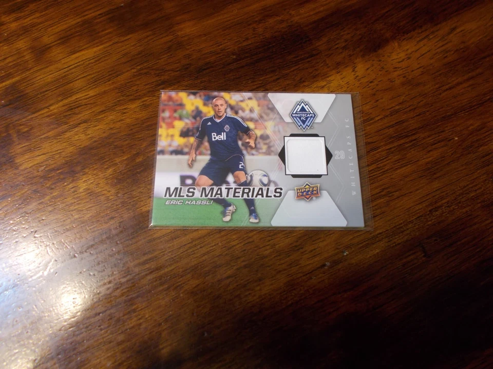 2012 Upper Deck MLS Eric Hassli MLS Materials Card #M-EH - Image 1 of 1