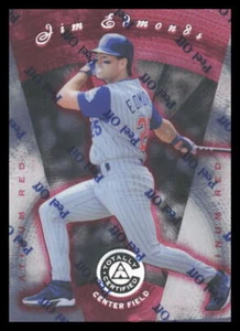 1997 Pinnacle Totally Certified Platinum Red #100 Jim Edmonds Angels /3999 - Picture 1 of 2
