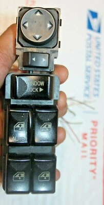 10283834 00-05 INTERRUPTOR DE VENTANA ELÉCTRICA CHEVROLET IMPALA / BUICK RENDEZVOUS MASTER Foto 1 de 4