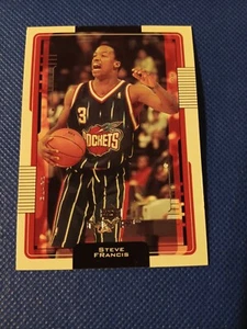 Tarjeta de Jugador Más Valioso de la NBA Steve Francis 2001-02 cubierta superior #57 Houston Rockets Orlando Magic - Imagen 1 de 2