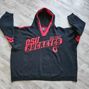 J America Hoodie Herren Gr. 4XL Oversize Ohio State OSU Buckeyes Sweatshirt Vintage - Bild 1 von 14