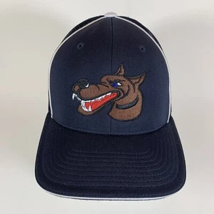 Richardson HOUND DOG Embroidered FlexFit Fitted Hat (L / XL) Navy / White - Picture 1 of 8