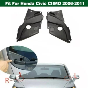 Windshield Wiper Arm Cowl Vent Trim Cover Panel For Honda Civic CIIMO 2006-2011 - Picture 1 of 8