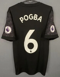 MENS FC MANCHESTER UNITED 2017/2018 POGBA #6 FOOTBALL SOCCER SHIRT JERSEY SIZE S - Picture 1 of 15
