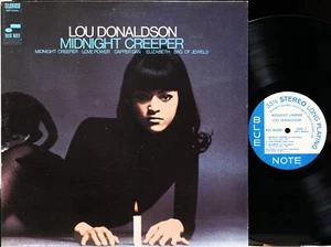 LOU DONALDSON "MIDNIGHT CREEPER" BLUE NOTE BST84280 LIBERTY VAN GELDER VG++/EX - Picture 1 of 5