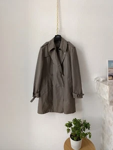 JOHN VARVATOS USA MEN'S TAUPE TRENCH COAT - Picture 1 of 24