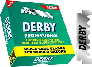 100 Derby Professional Single Edge Razor Blades - Picture 1 of 3