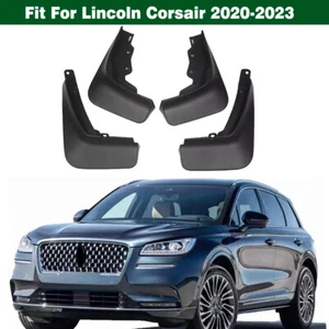 Pack 4 Fender Mud Flaps Splash Guards Mudguards For Lincoln Corsair 2020-2023 - Picture 1 of 4