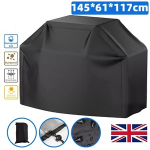 Heavy Duty BBQ Cover Waterproof Gas Barbecue Cover Grill Cover Windproof Outdoor - Picture 1 of 10