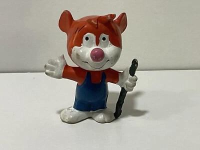 Rolf Kauka Fix und Foxi Heimo 70er Jahre Figur: Egon Wanderstab grün - Bild 1 von 4