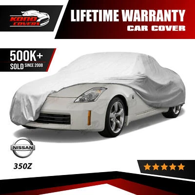 Cubierta de coche impermeable de 5 capas para Nissan 350Z cupé 2003 2004 2005 2006 2007 2008 Foto 1 de 4
