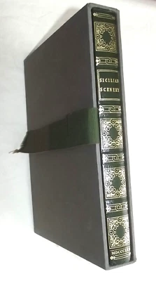 Sicilian Scenery Limited Numbered Edition #442 Fine Binding Boxed w/Ribbon XFine - Image 1 of 4