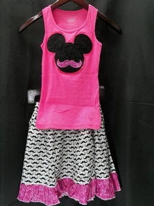 Monkeys and Cupcakes Girls Mickey Mouse Shirt and Skirt Size 10 - Picture 1 of 8