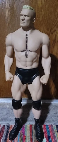 31" Giant WWF Brock Lesnar Figure Wrestling Size Wicked Cool Toys WWE Posable Cover
