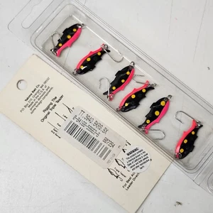 Yakima Worden's 6 Piece Lot Triple Teazer Trout Lures TT.3940.BKRS.BX - Picture 1 of 1
