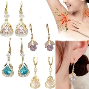 for Weight Loss Dangle Hook Earrings Magnetic Therapy Earrings  Wedding Party - Picture 1 of 16