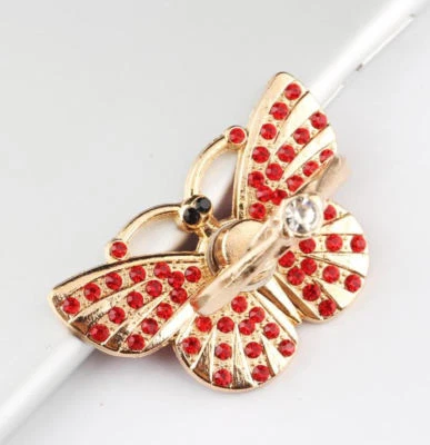 Universal 360 Rotating Cell Phone Crystal Ring Stand Holder - Butterfly FASHION - Image 1 of 4