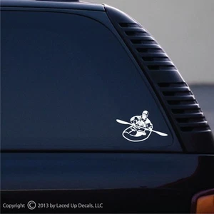 River Kayaking decal, whitewater,ocean,kayak,water canoe,SM - Picture 1 of 2