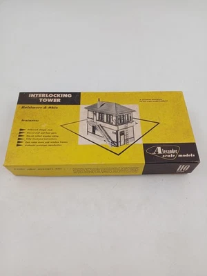 Vintage Alexander HO Interlocking Tower Kit Baltimore & Ohio 7880 RS-880 - Image 1 of 4